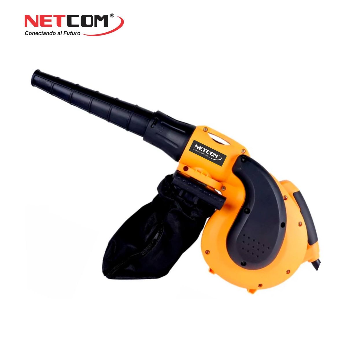 NETCOM - SOPLADOR Y ASPIRADOR DE AIRE DE 1200W INDUSTRIAL CON REGULADOR NETCOM