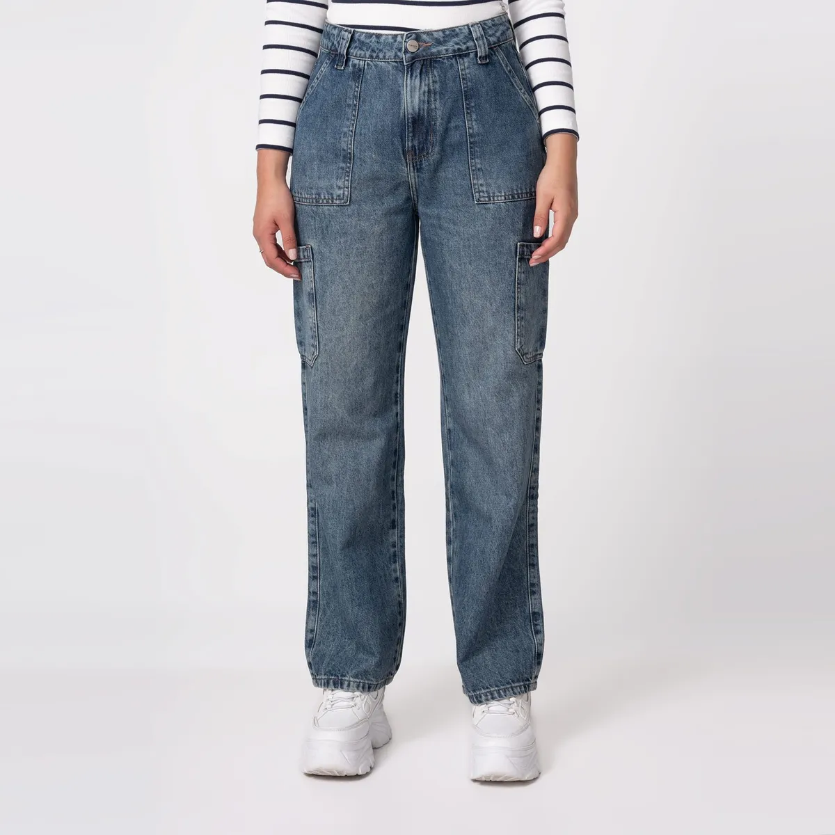 PIONIER - Cargo Denim Jamle Pionier