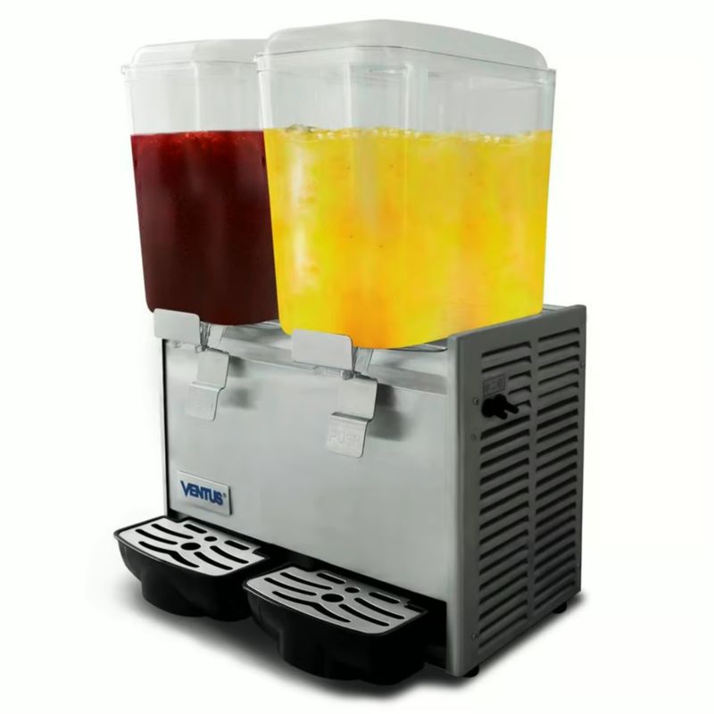 VENTUS - Dispensador De Jugos De 2 Tolvas De 18Lts X 2 Ventus