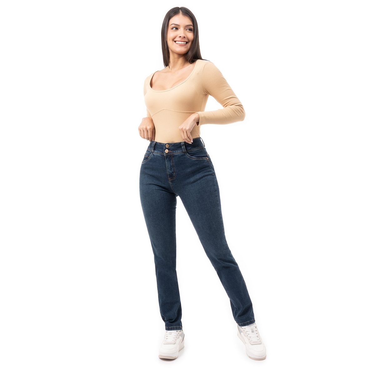 PIONIER - Pantalon Denim Stretch Jannet Pionier