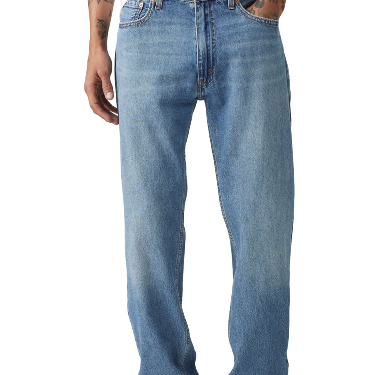 LEVIS - Jeans Hombre 555 96 Relaxed Straight Azul Levis