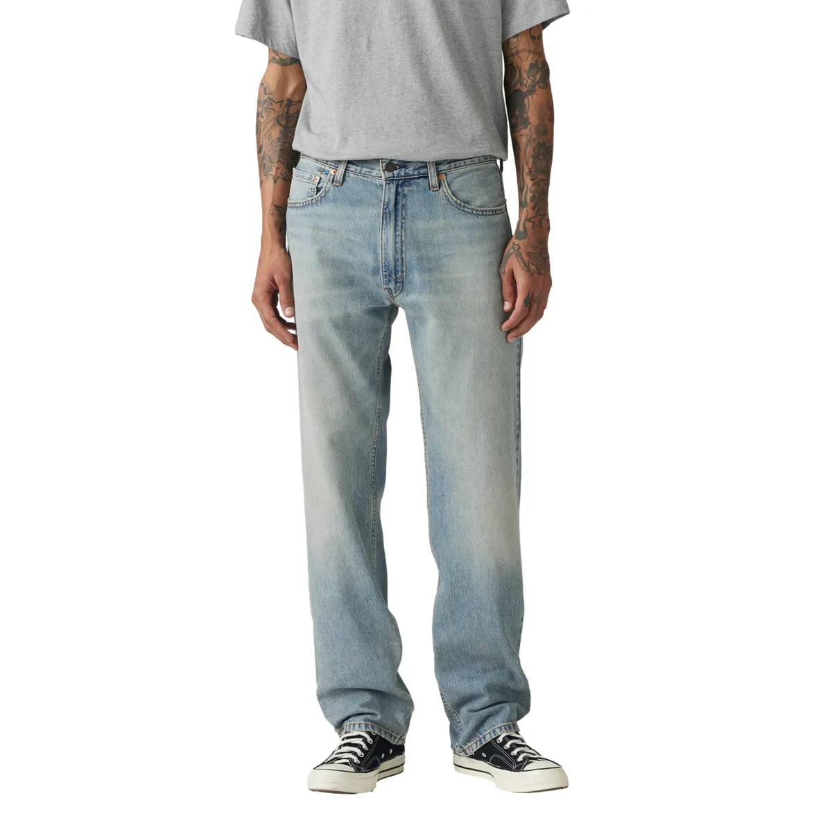 LEVIS - Jeans Hombre 555 96 Relaxed Straight Azul Levis