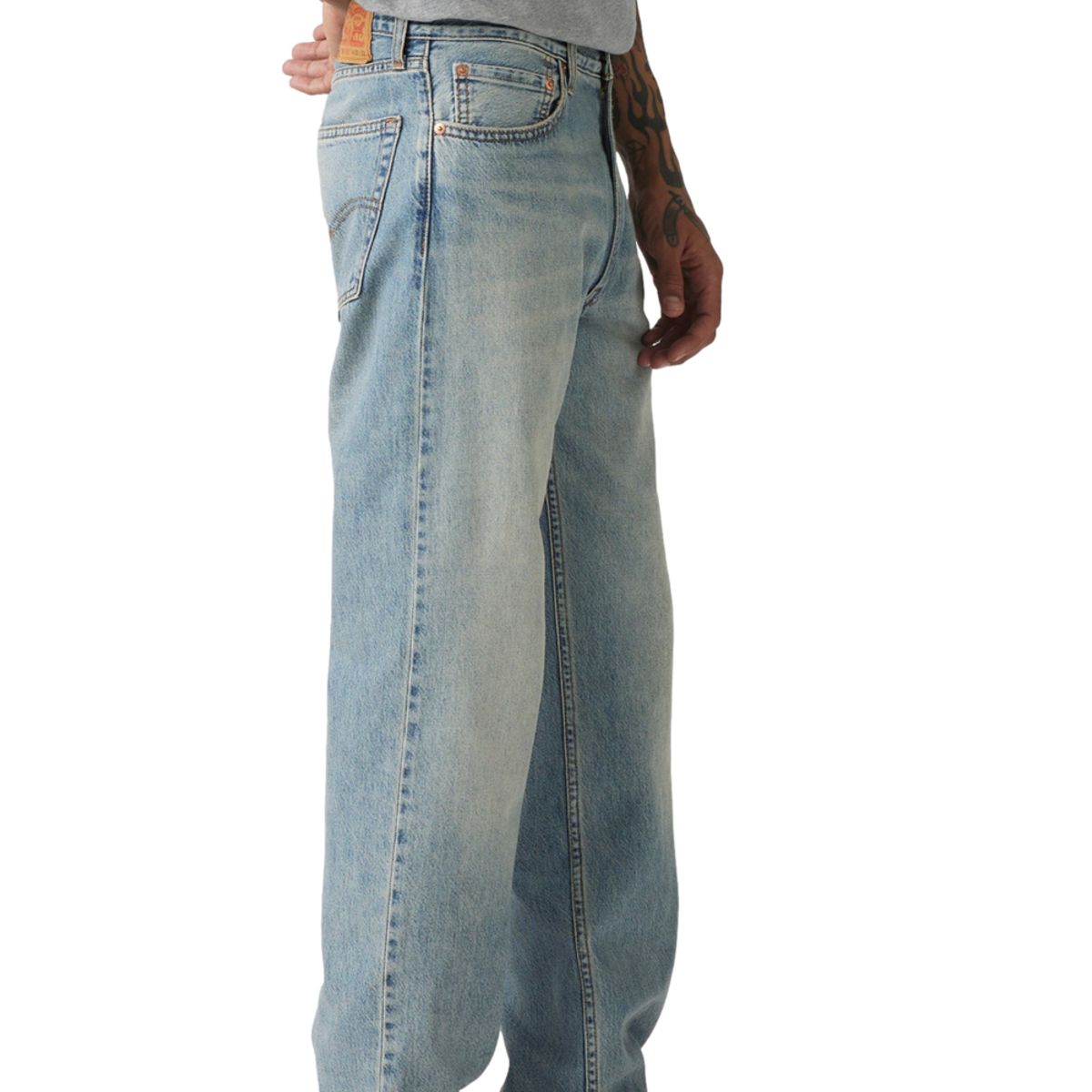 LEVIS - Jeans Hombre 555 96 Relaxed Straight Azul Levis