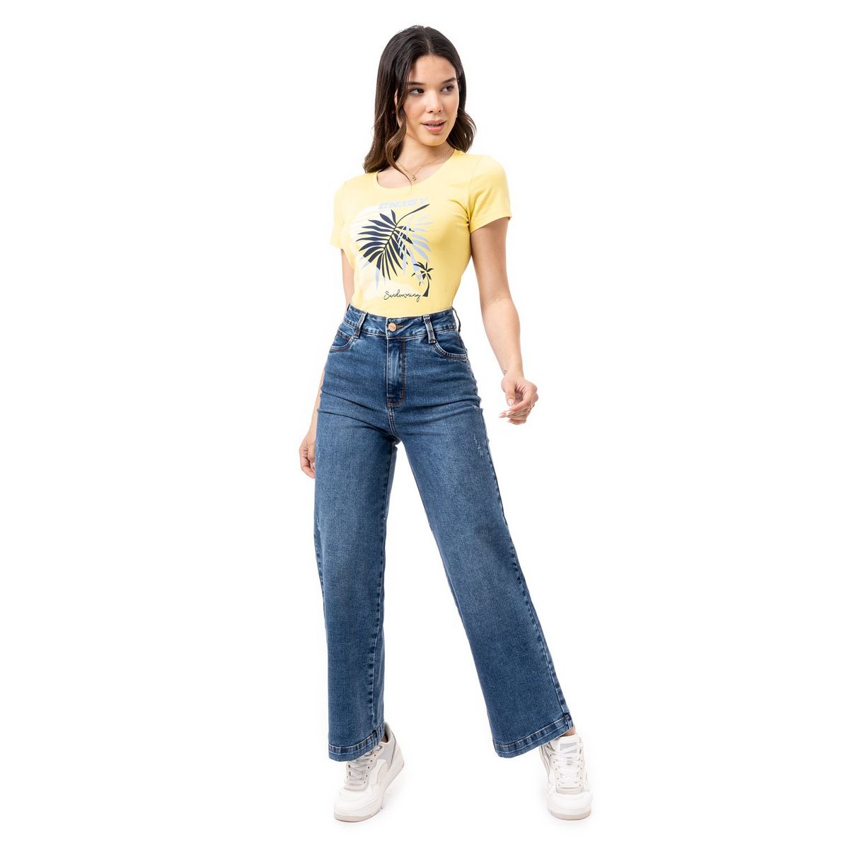 PIONIER - Pantalon Denim Stretch Laraah Pionier