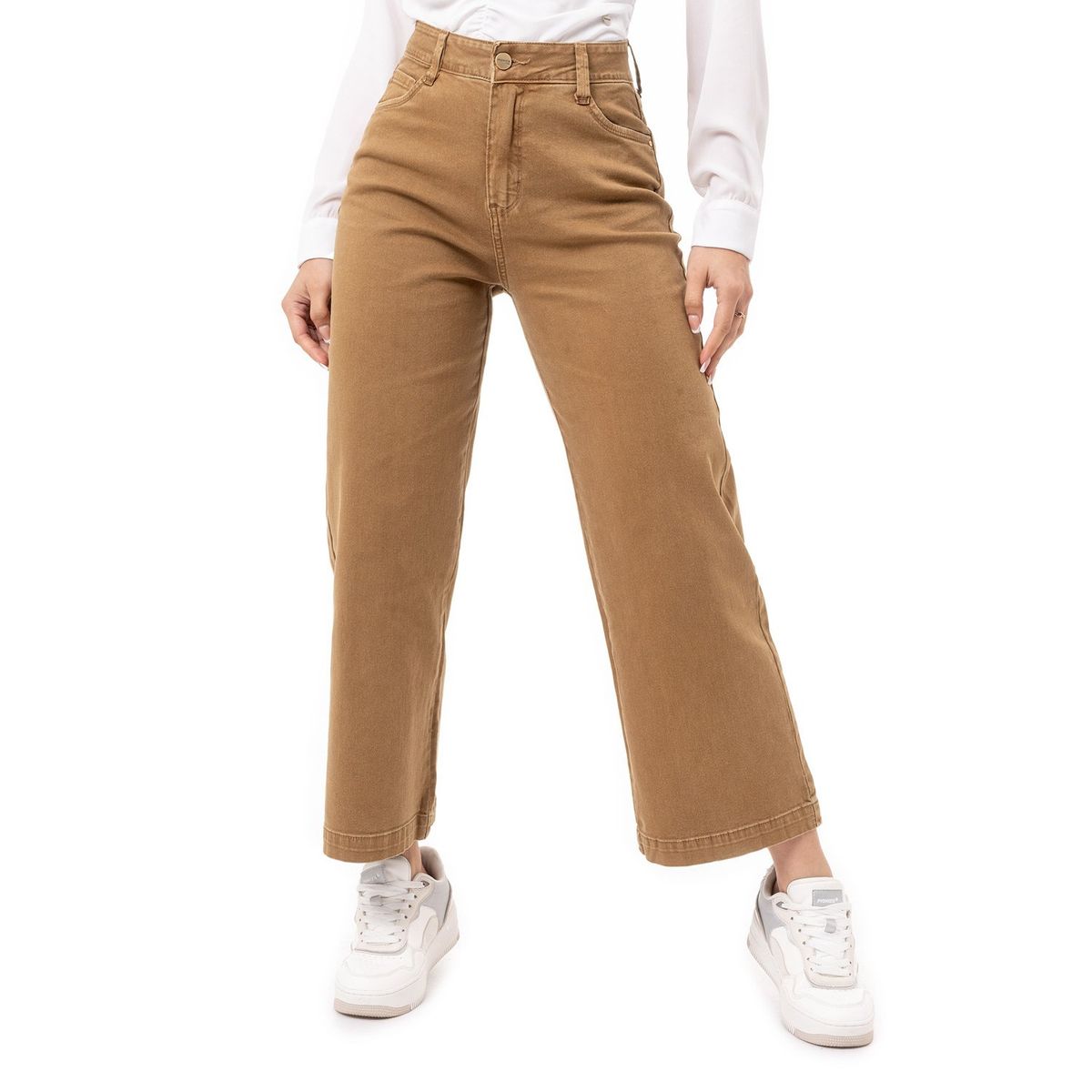 PIONIER - Pantalon Drill Stretch Lari Bull Denim Pionier