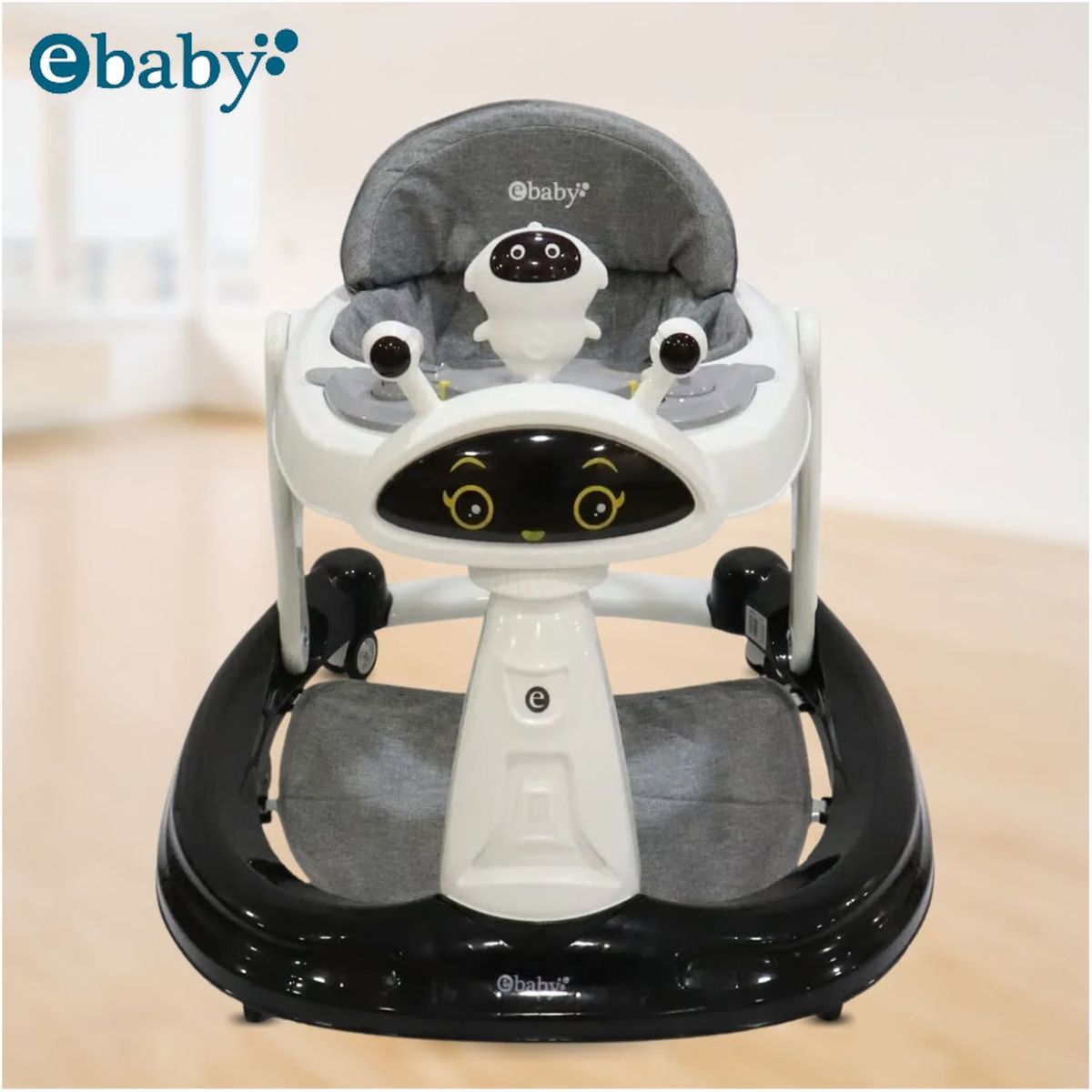 EBABY - Andador Musical «BEEP BOOP» Black
