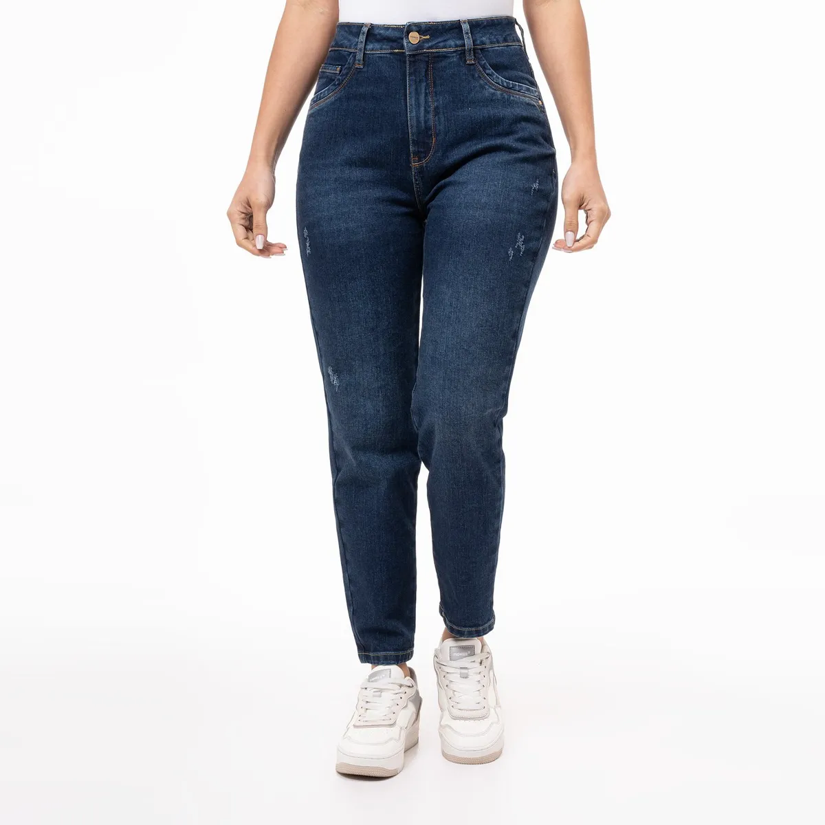 PIONIER - Pantalon Denim Stretch Madalenah Pionier