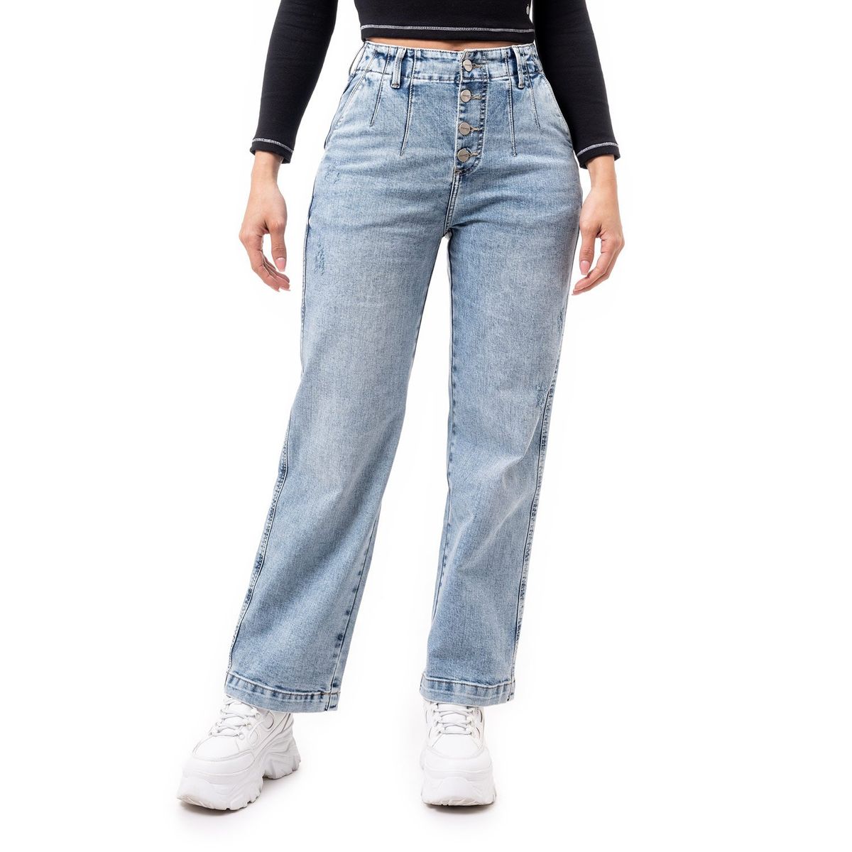 PIONIER - Pantalon Denim Stretch Maliz Pionier