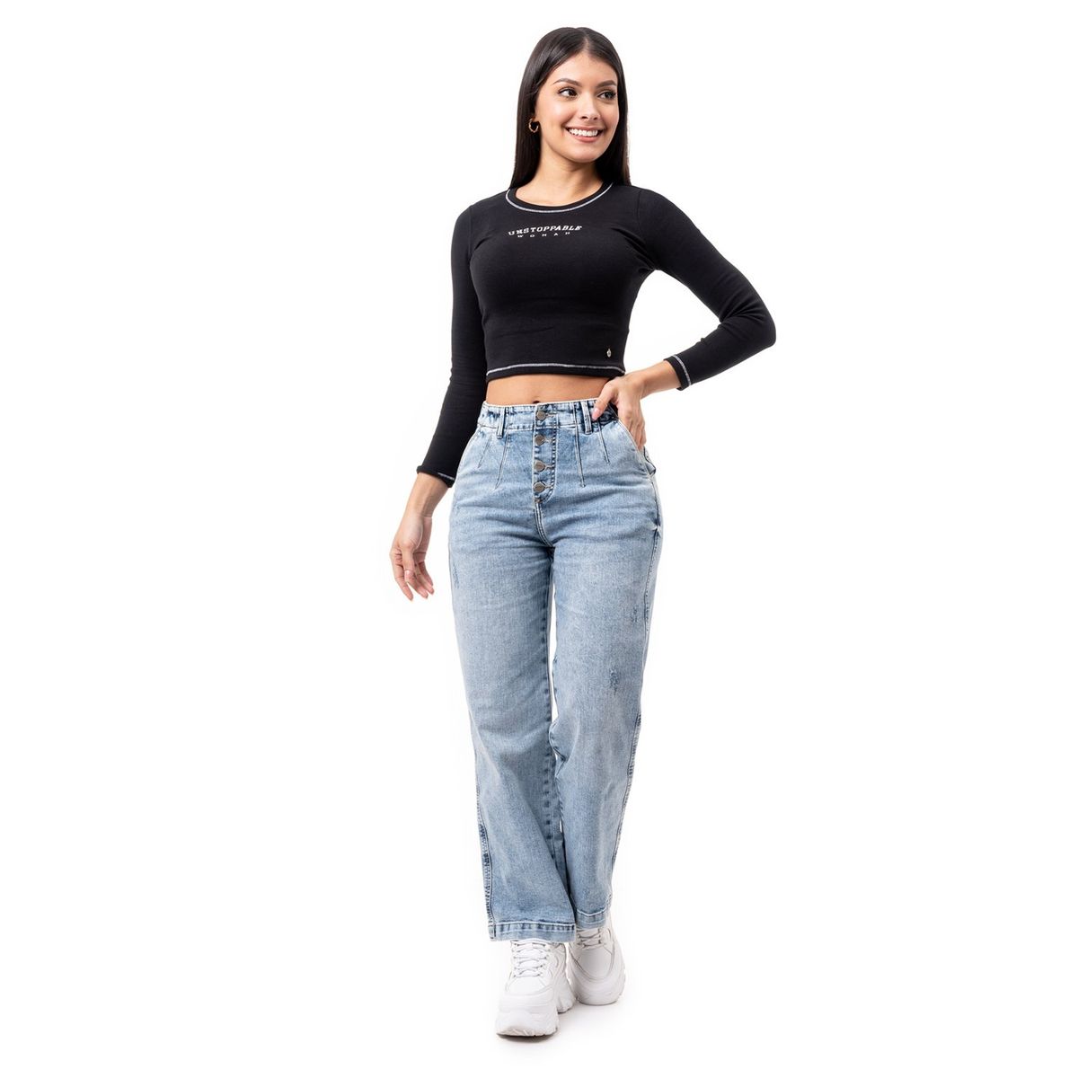 PIONIER - Pantalon Denim Stretch Maliz Pionier