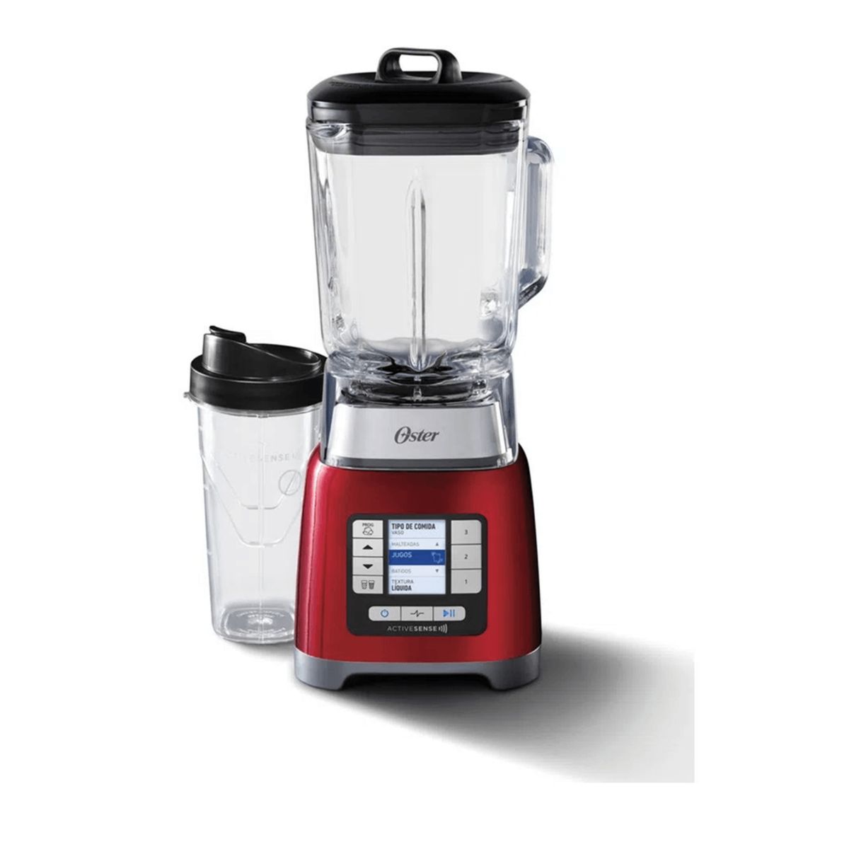 OSTER - Licuadora ActiveSense Oster + Vaso Blen N Go BLSTTDG RBG 053