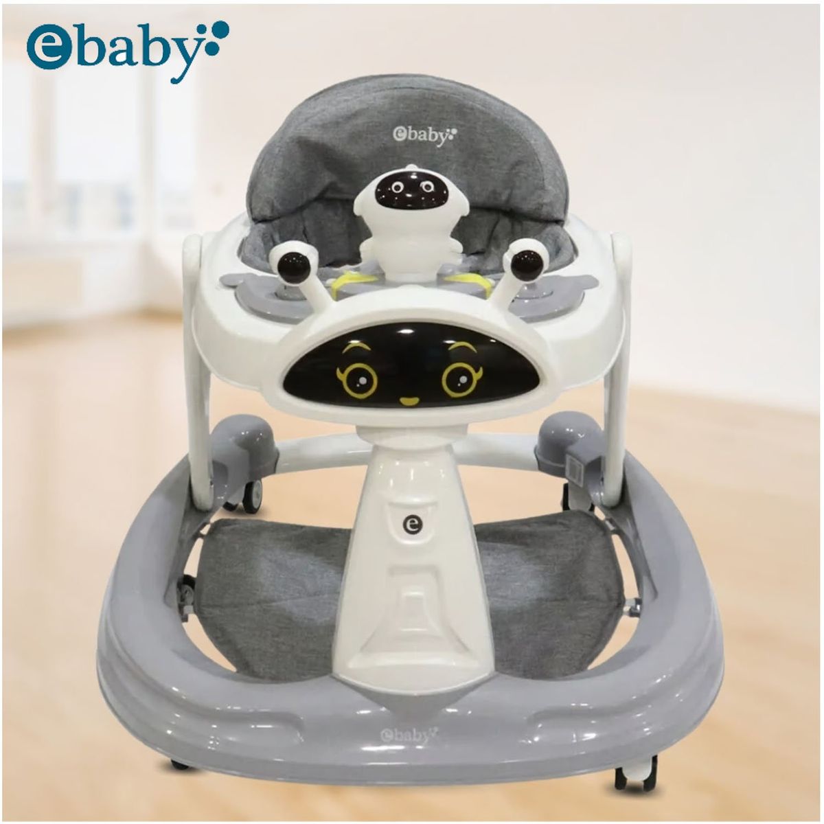 EBABY - Andador Musical «BEEP BOOP» Gray