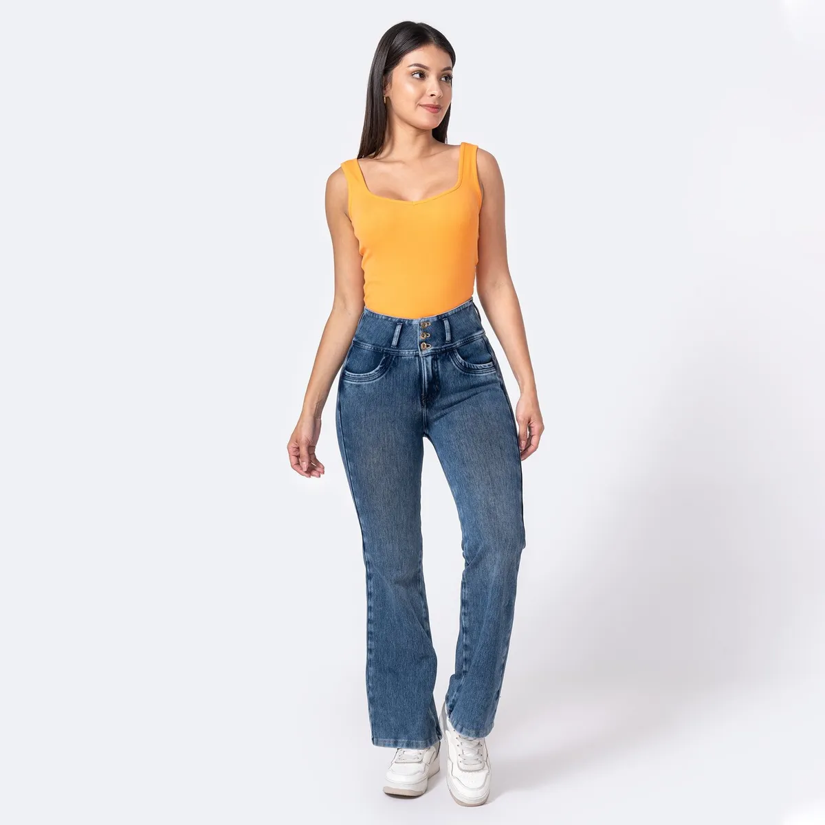 PIONIER - Pantalon Indifio Natilda Pionier