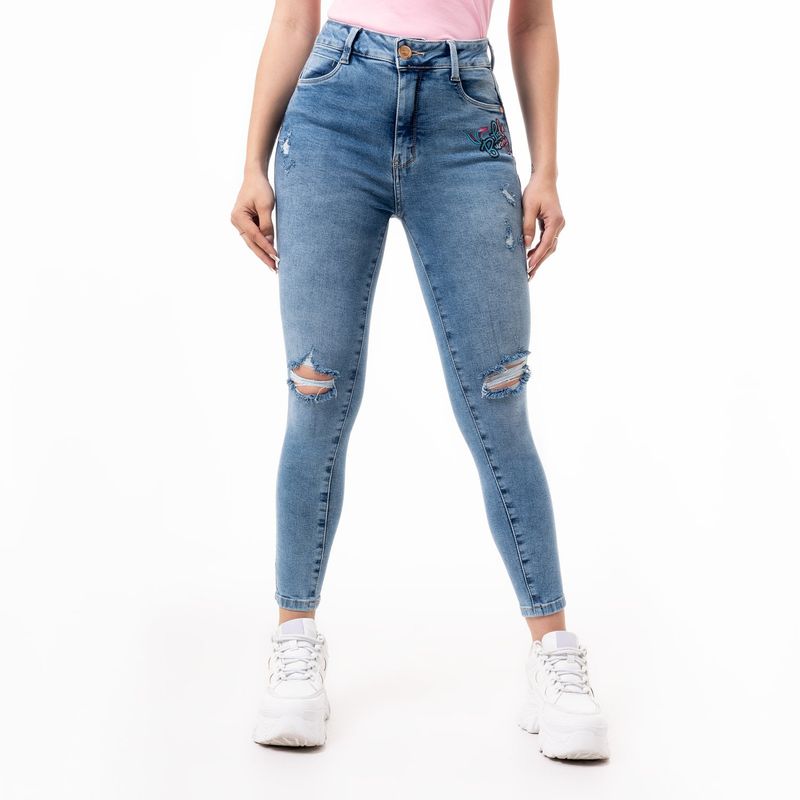 PIONIER - Pantalon Denim Stretch SilerLooney Pionier