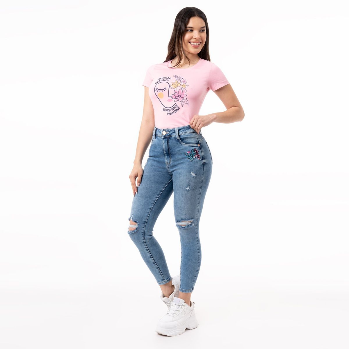 PIONIER - Pantalon Denim Stretch SilerLooney Pionier