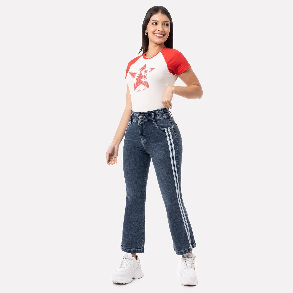 PIONIER - Pantalon Denim Stretch Sisel Pionier