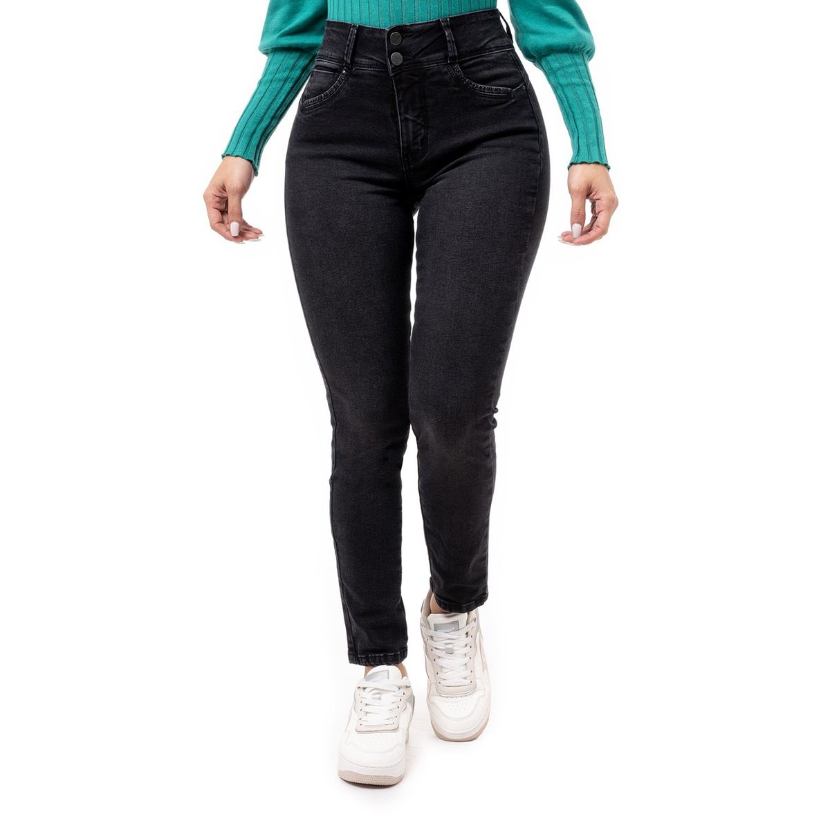 PIONIER - Pantalon Denim Stretch Wandda Pionier