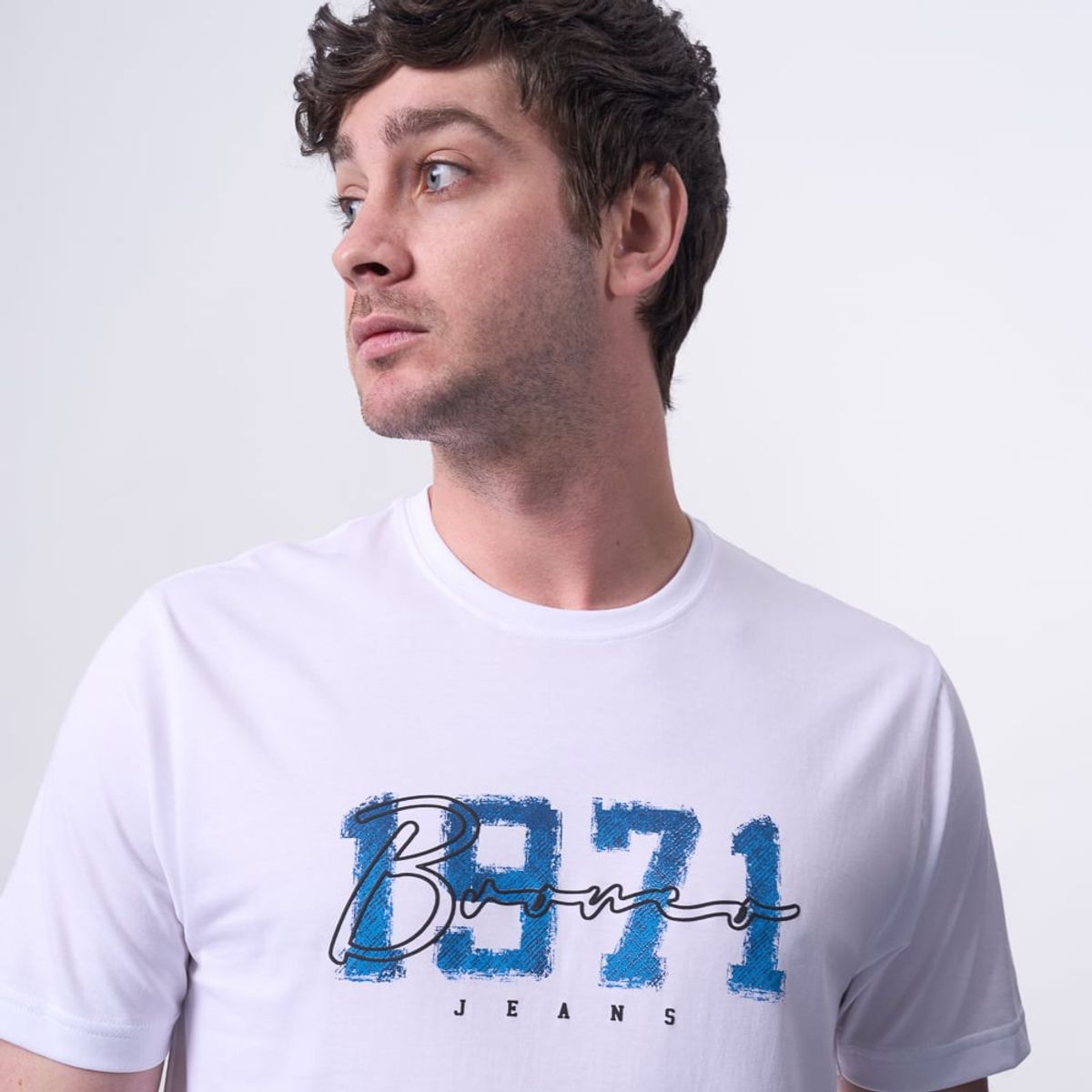 BRONCO - POLO AP251971 DENIM JERSEY