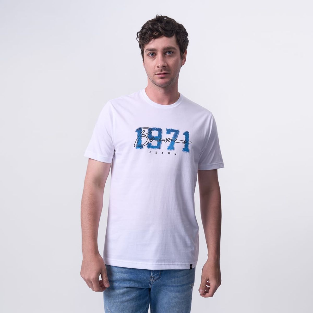 BRONCO - POLO AP251971 DENIM JERSEY