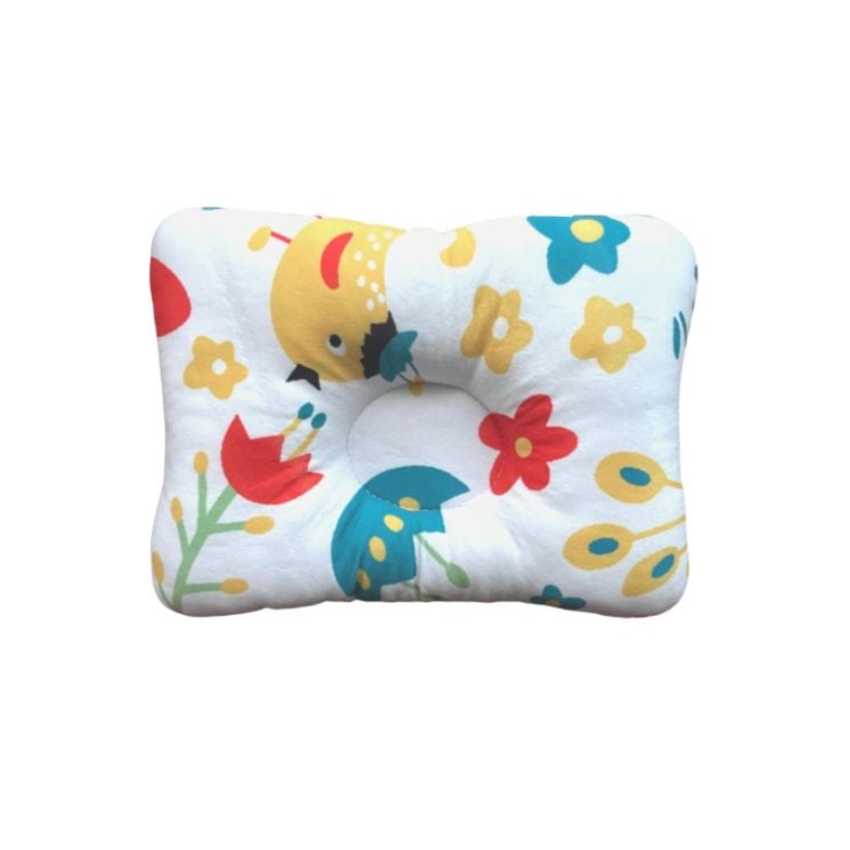 GENERICO - Almohada para Bebé Anti-Cabeza Plana - Pollito