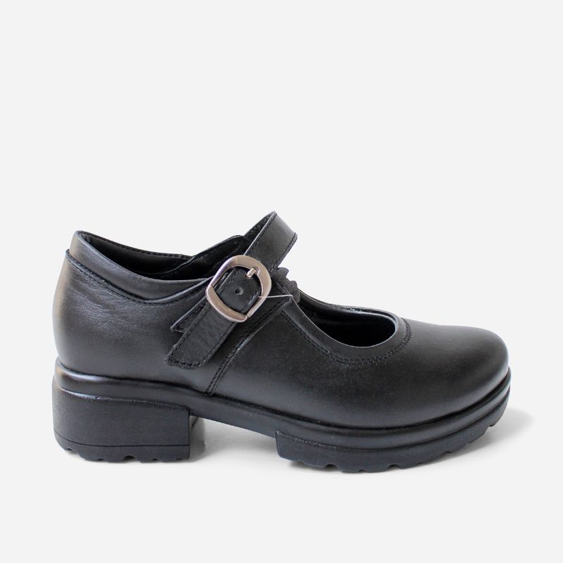 MARIBU - ZAPATO ESCOLAR MARIBU PURO CUERO 1098-PU
