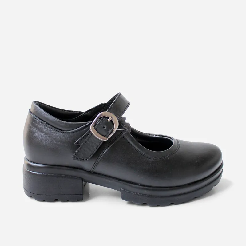 MARIBU - ZAPATO ESCOLAR MARIBU PURO CUERO 1098-PU