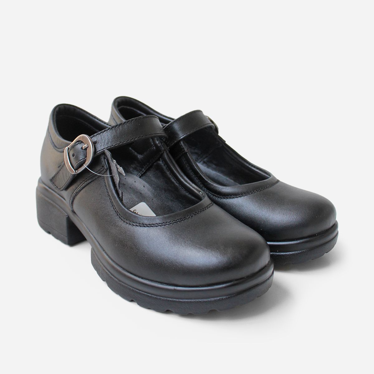 MARIBU - ZAPATO ESCOLAR MARIBU PURO CUERO 1098-PU