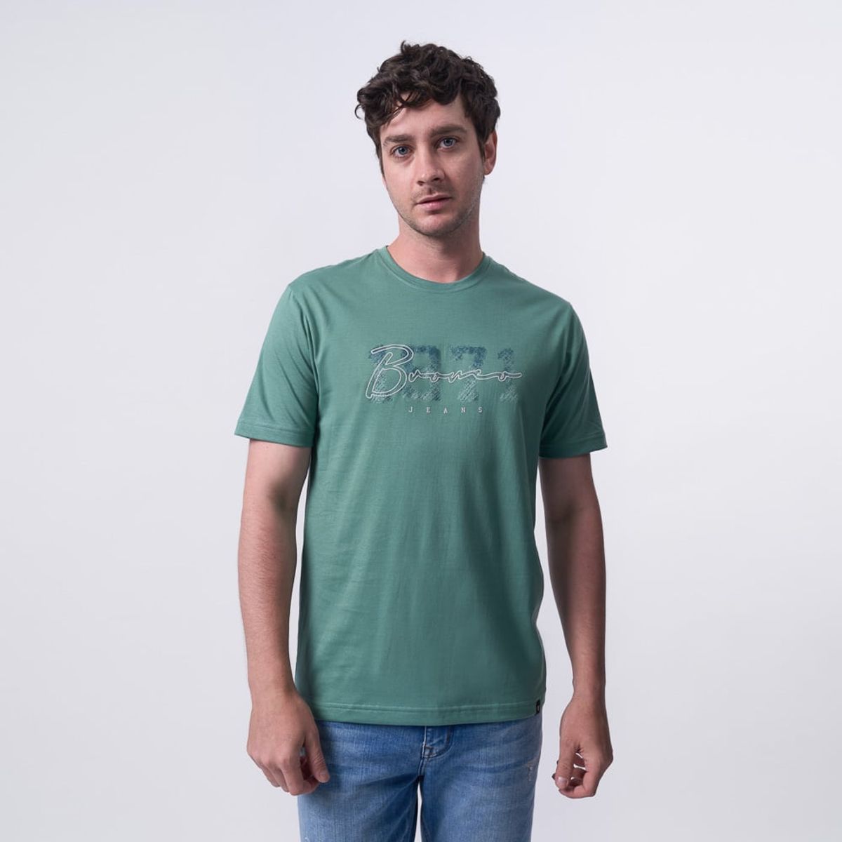 BRONCO - POLO AP251971 DENIM JERSEY