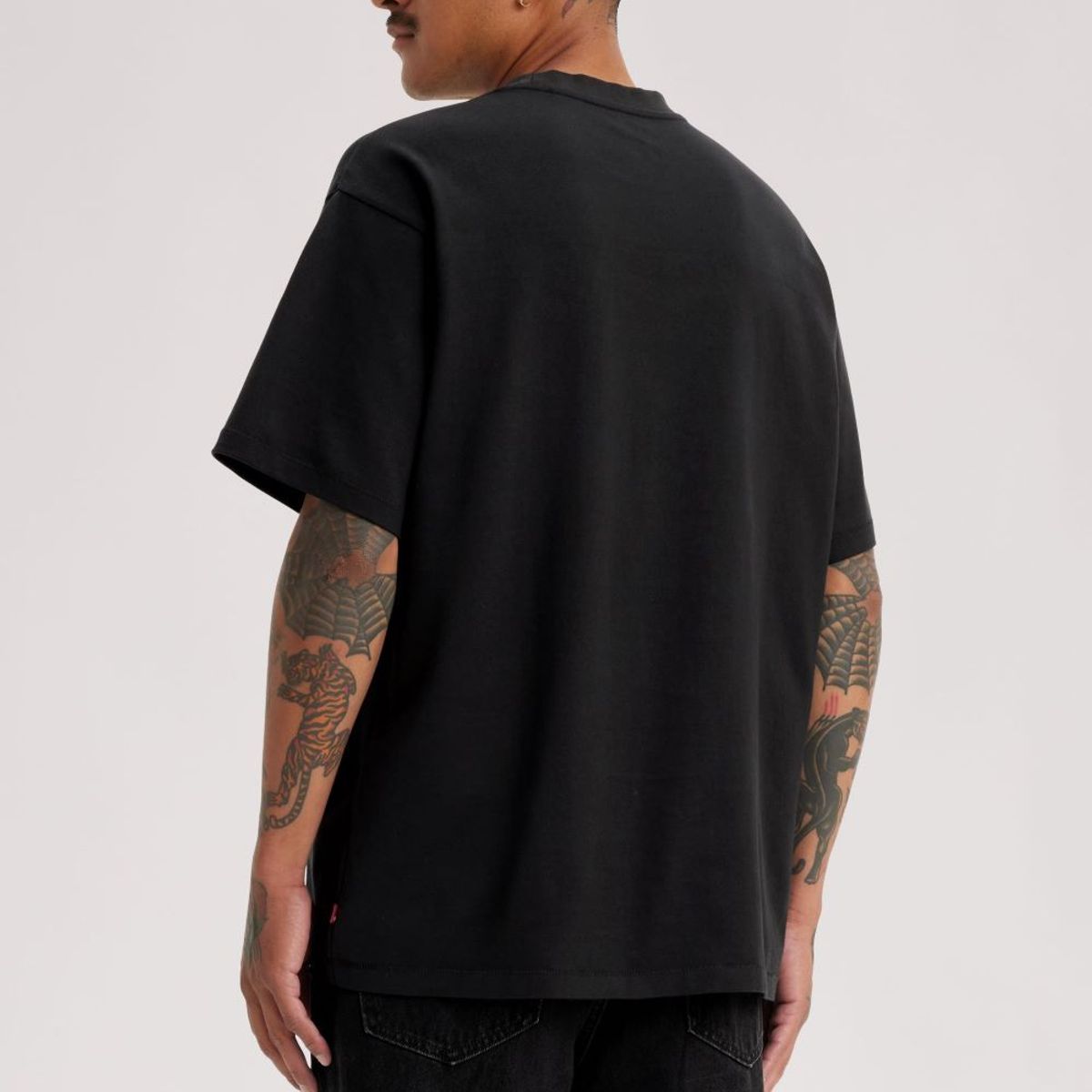 LEVIS - Polo Hombre Red Tab Vintage Tee Negro Levis