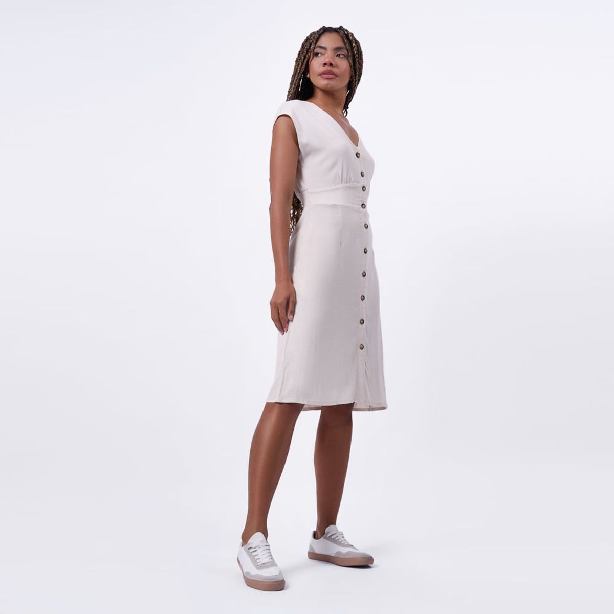 BRONCO - VESTIDO AP25URSUL LINO