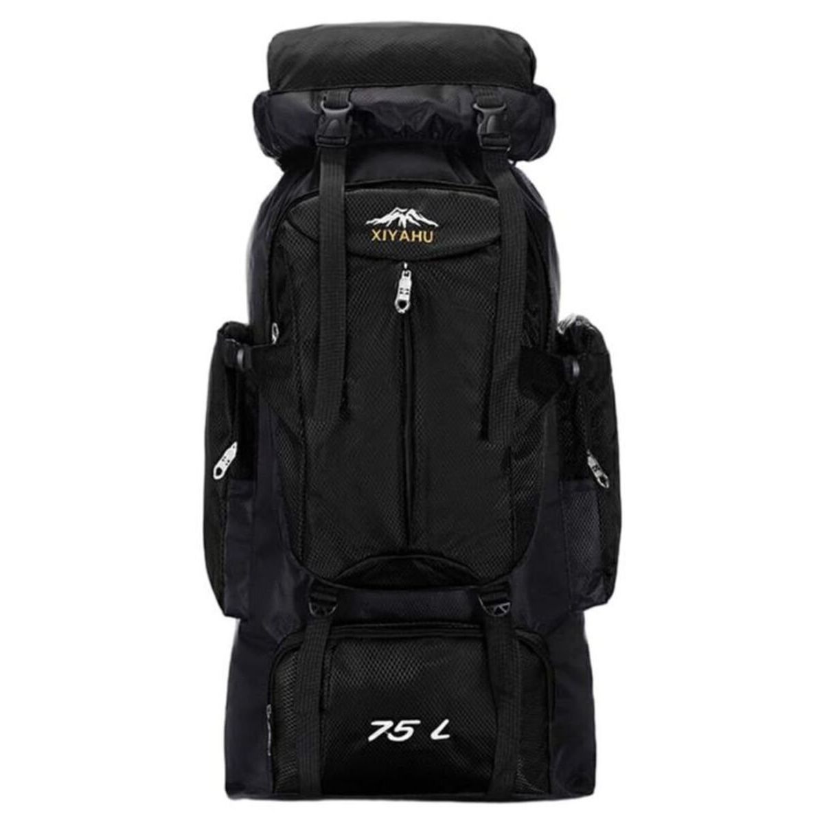 GENERICO - Mochila Para Trekking  75 Litros Viaje Camping Impermeable