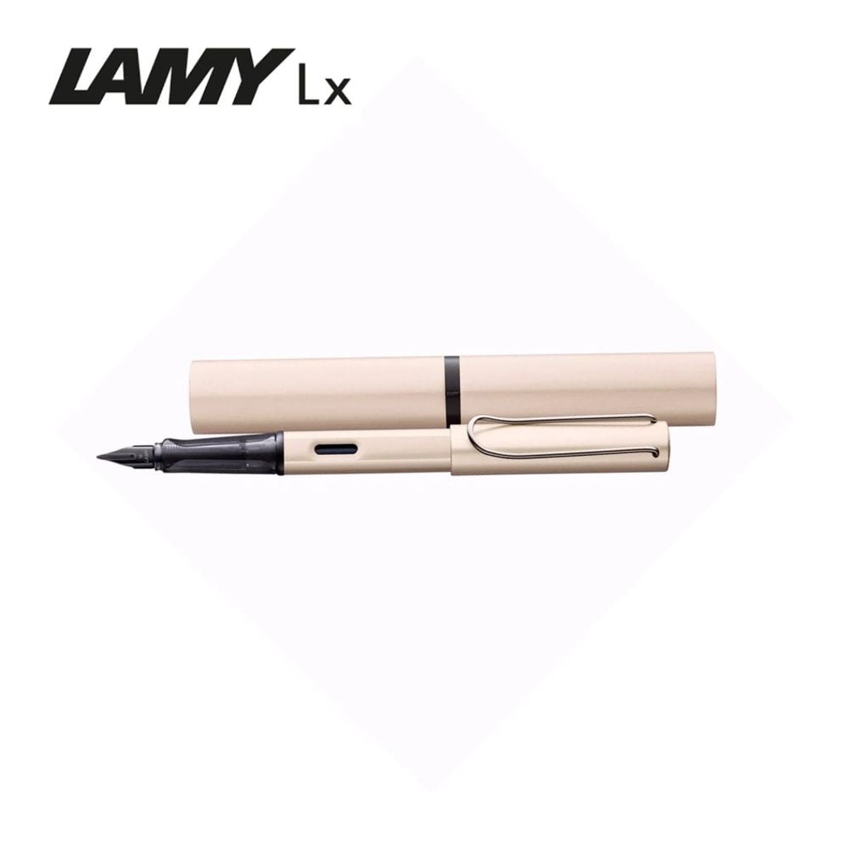 LAMY - Pluma Fuente Lx M bl Lx Palladium