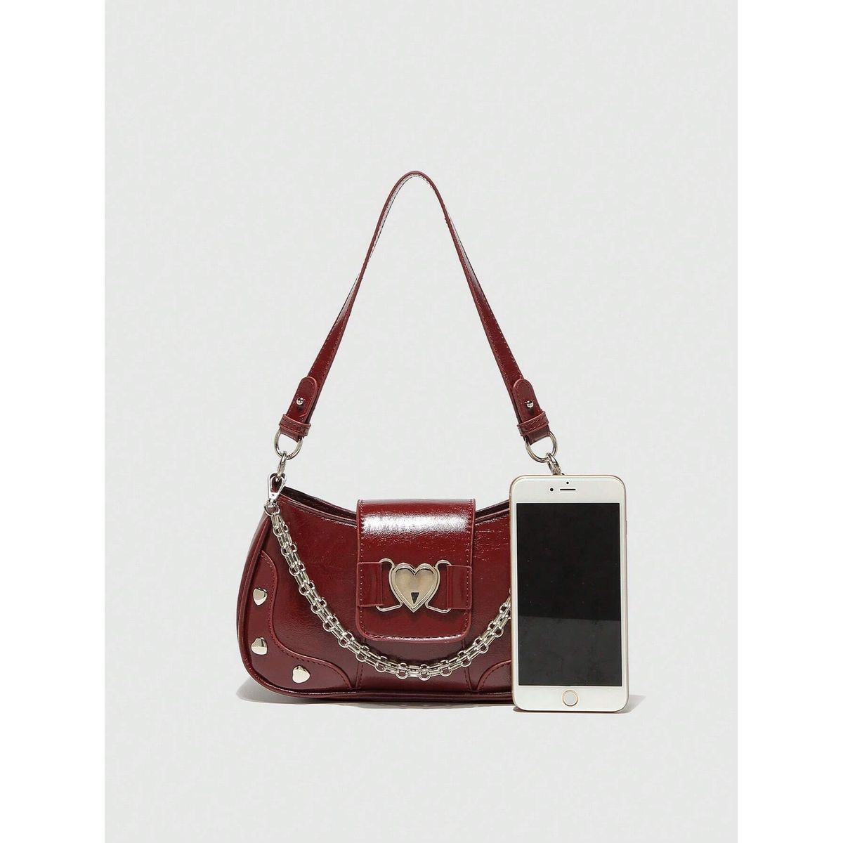 GENERICO - CARTERA LOLITAS ROJO VINO