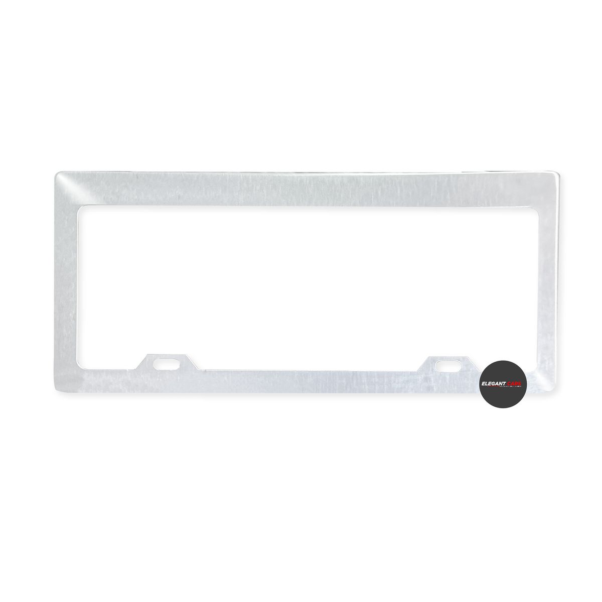 JET - Portaplaca Metal Universal Auto Color Plata 1pcs