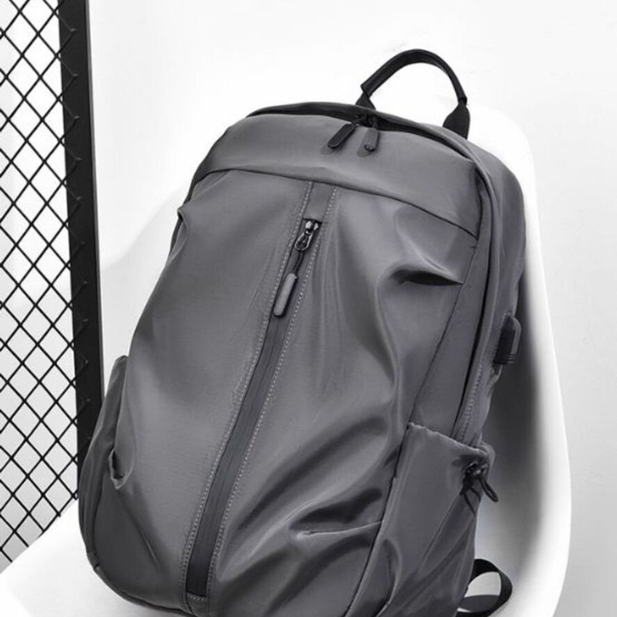 GENERICO - Mochila Urbana Impermeable  Con Puerto USB Oficina Viaje Laptop