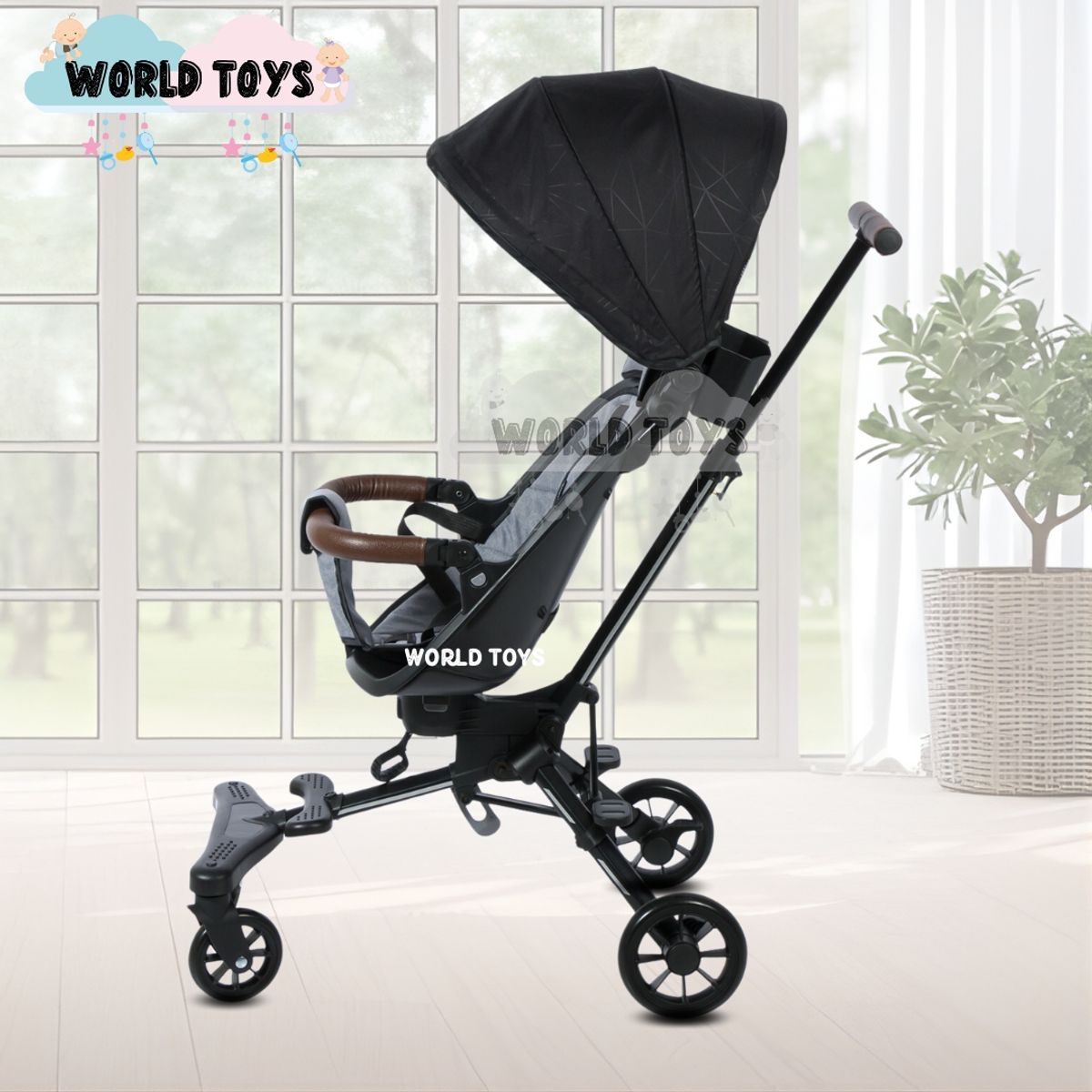 EBABY - Coche Plegable «EASY RIDE» Edición Limitada Gray