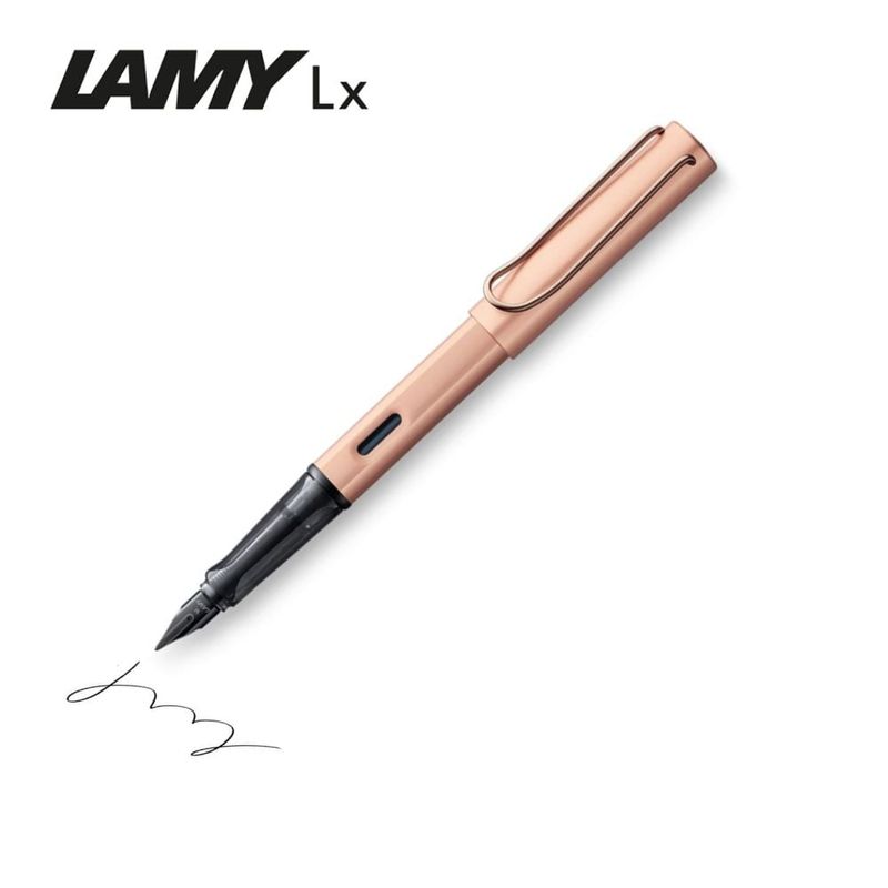 LAMY - Pluma Fuente Lx M bl Rose Gold