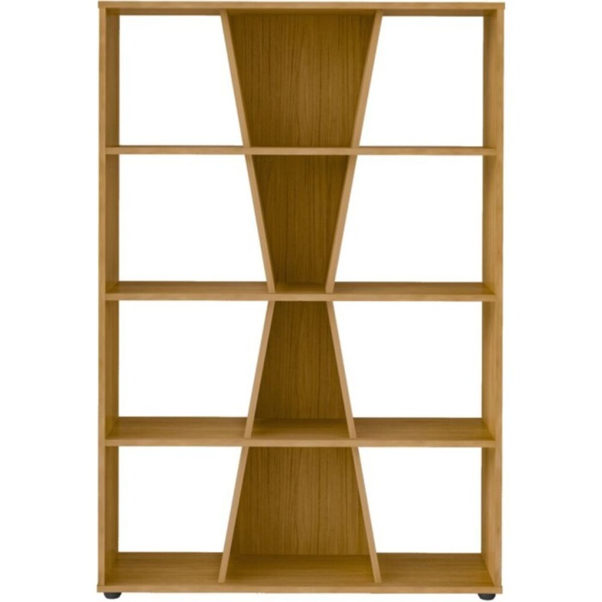 R&R MUEBLES - Estante Moderno Toriumi Marrón R&R MUEBLES