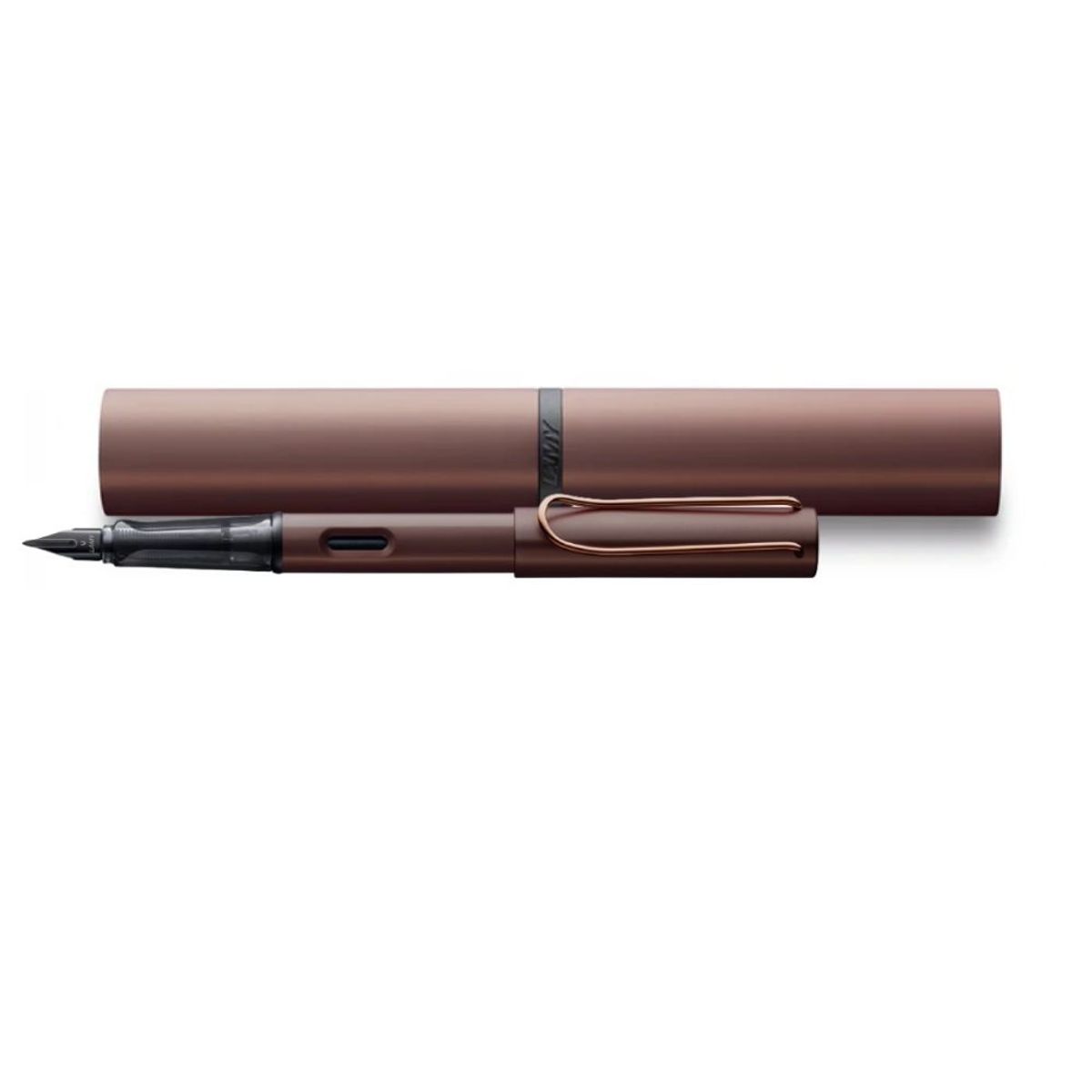 LAMY - Pluma Fuente Lx M bl Marrón