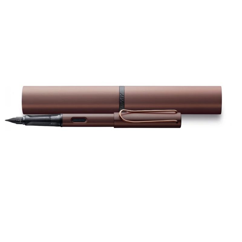 LAMY - Pluma Fuente Lx M bl Marrón