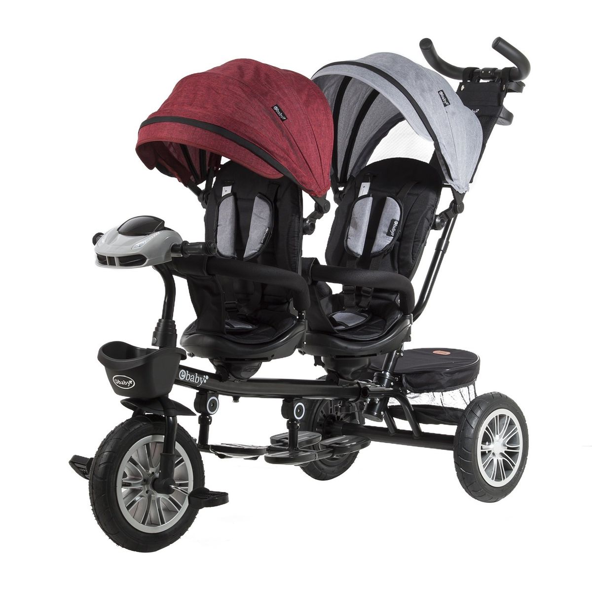 EBABY - Ebaby Triciclo Mellicero Lazzo Duo  EB302 Rojo