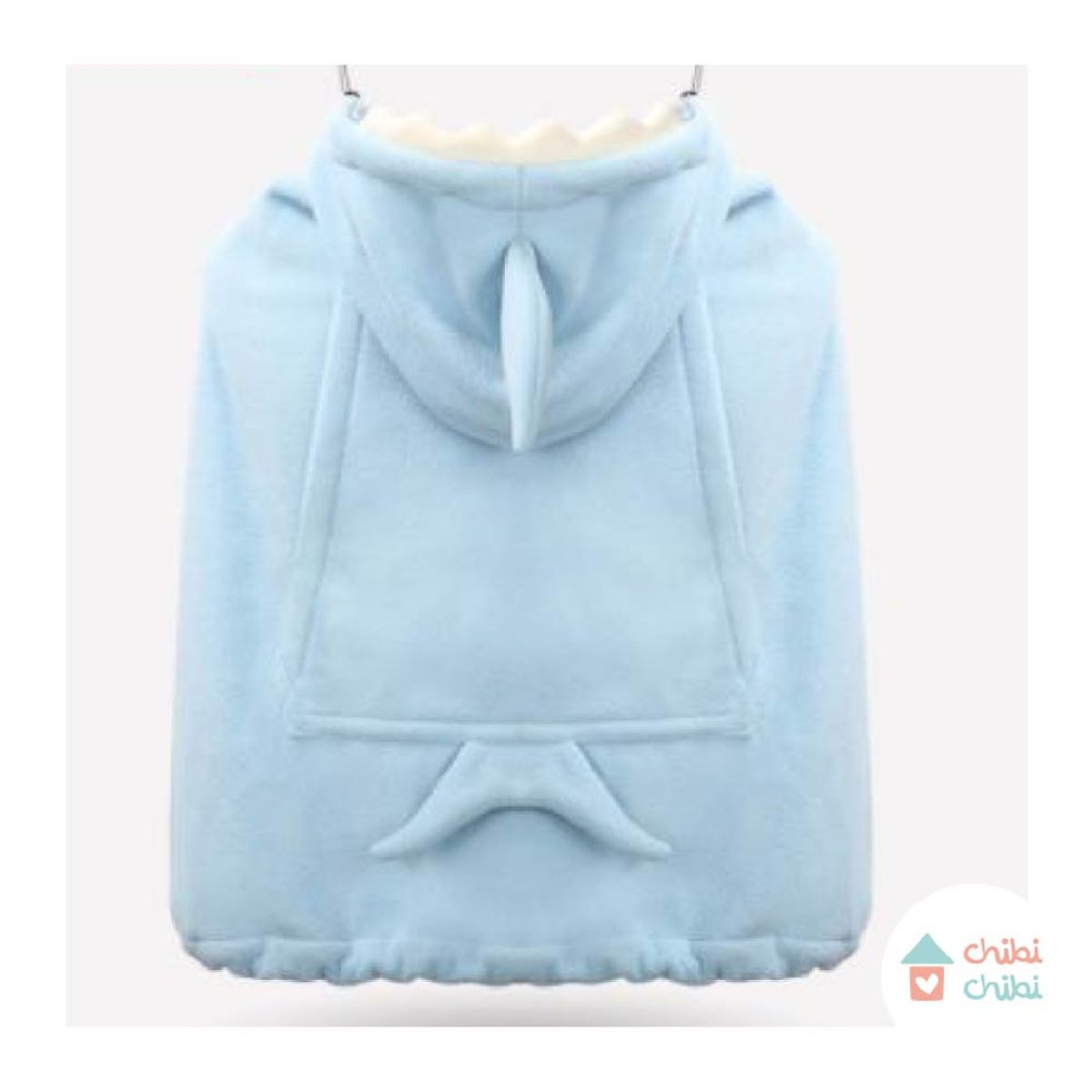 CHIBI CHIBI - Colcha para cargador - celeste