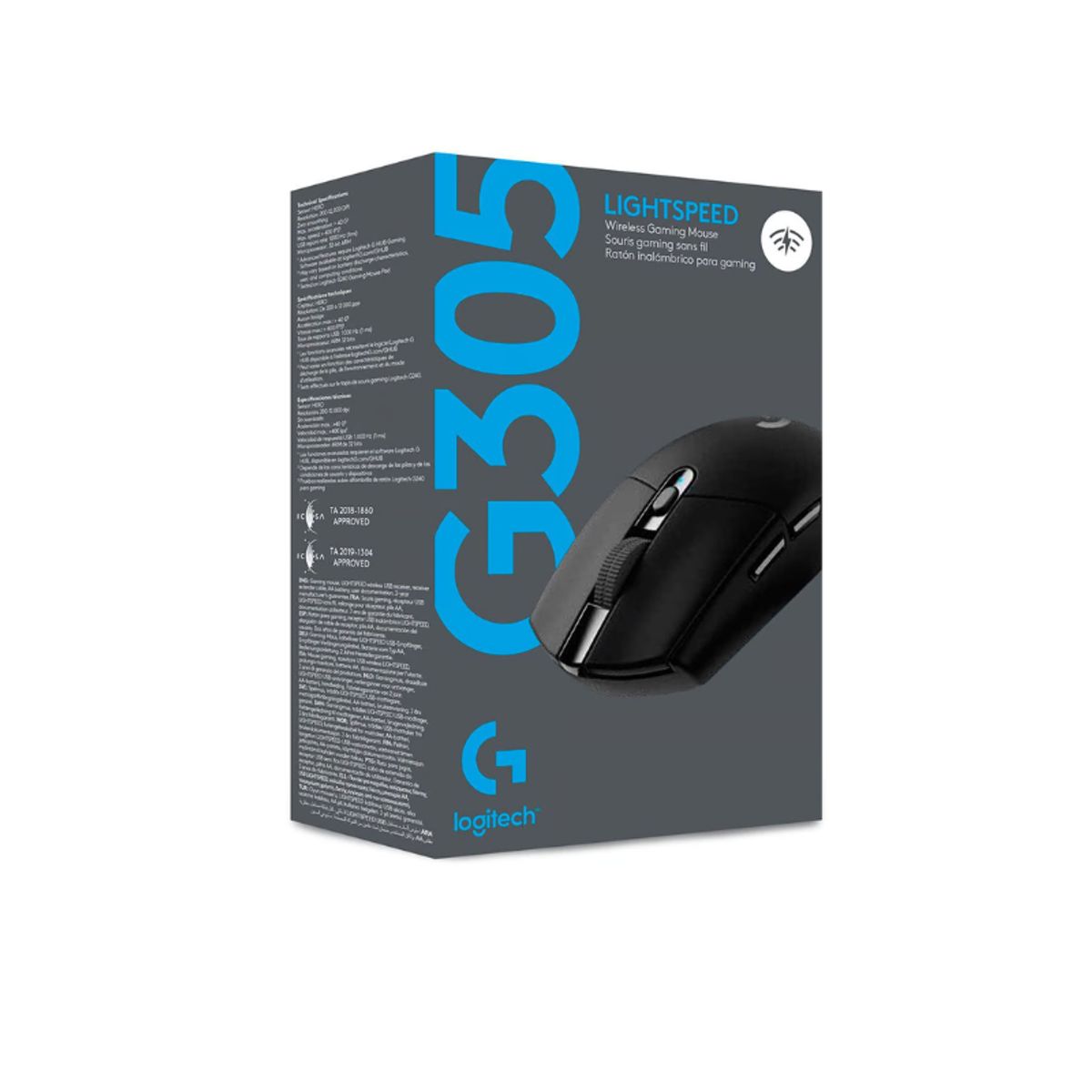 LOGITECH - Mouse Gaming Logitech G305 Lightspeed Wireless Black