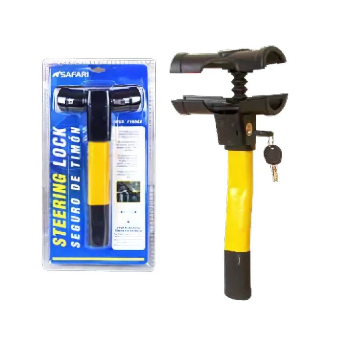 SAFARI - Seguro de Timon Tipo T Nucleo de Acero Safari