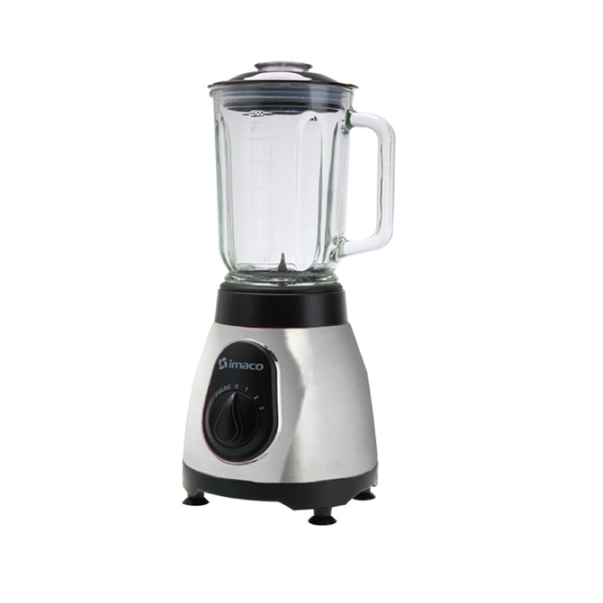 Imaco - Licuadora Acero Inox 1. 5lts 3v y Pulso BLS5388I