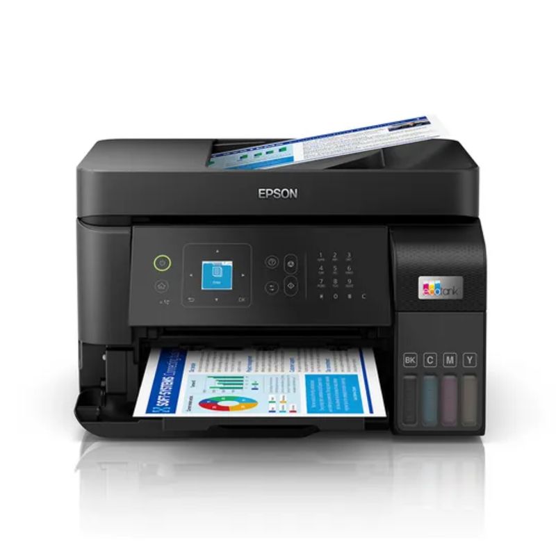 EPSON - Impresora Multifuncional EPSON Ecotank L5590 Fax USB LAN Wifi