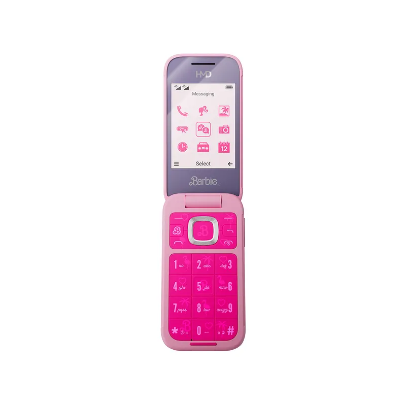 BARBIE - Celular HMD Mattel - Dual Sim - Rosado