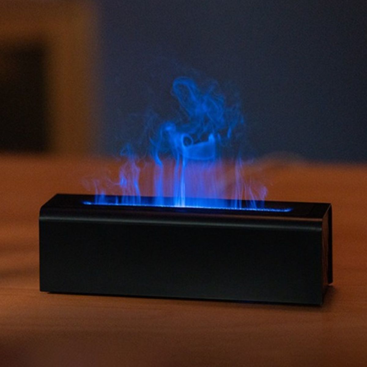 AURELA - LumeAura™ - Humidificador de aromaterapia con llama de simulación y cable USB