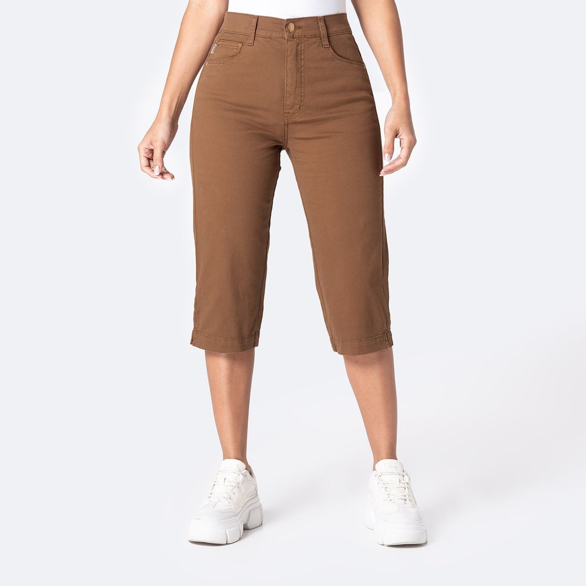 PIONIER - Cropped Drill Stretch Diana Pionier