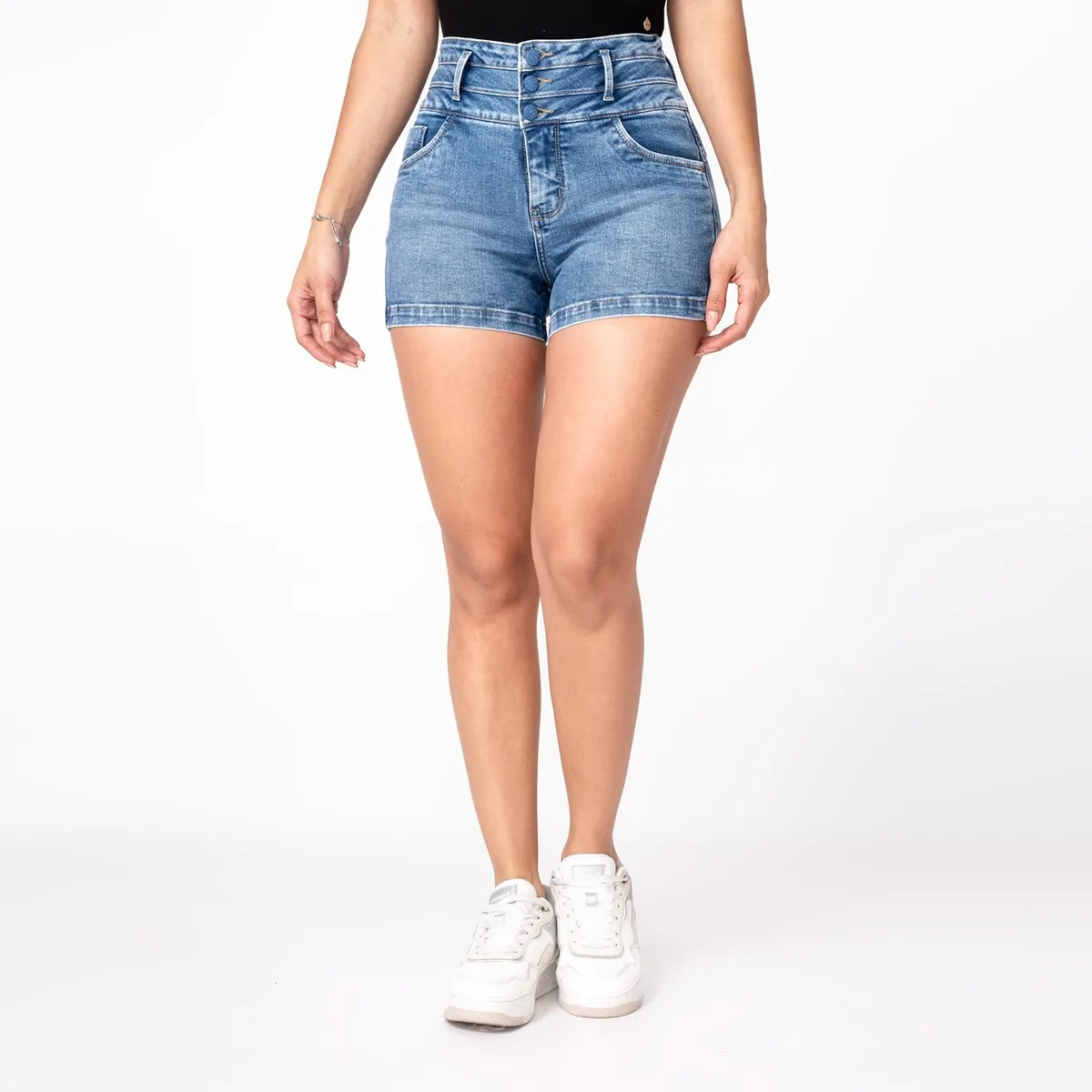 PIONIER - Short Denim Stretch Kalami Pionier