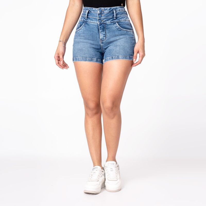PIONIER - Short Denim Stretch Kalami Pionier